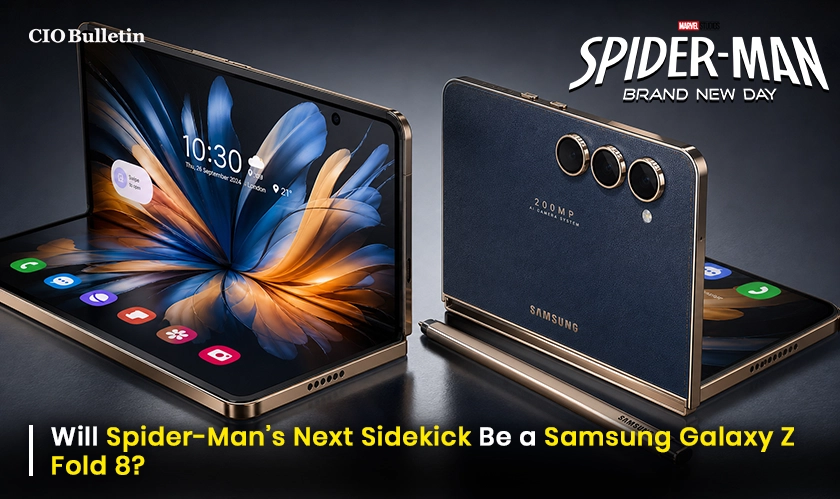 Spider-Man and Samsung Galaxy Z Fold 8